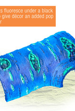 ZILLA PET PRODUCTS ZILLA- RAPID SENSE UV DECOR- 2.75X3.75X5.9- POPLAR LOG- MEDIUM
