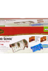 ZILLA PET PRODUCTS ZILLA- RAPID SENSE UV DECOR- 2.75X3.75X5.9- POPLAR LOG- MEDIUM