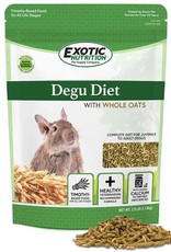 EXOTIC NUTRITION EN 6522- FOOD- 12X7X4- DEGU DIET WITH WHOLE OATS- 2.5 LB