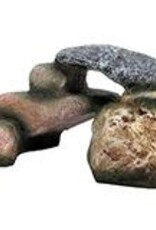 PENN PLAX PLASTICS, INC. RR951- TERRARIUM DECOR- 5X3X4- ROCK STACK STYLE