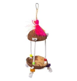 PREVUE PET PRODUCTS, INC. PREVUE- 62188- TROPICAL TEASERS- 14.5X5X5- TIKI HUT
