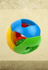 FOOT TOY-3X3X3- BIRDIE BALL- SHAPES- COLORS VARY- EACH