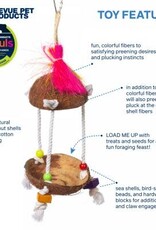 PREVUE PET PRODUCTS, INC. PREVUE- 62188- TROPICAL TEASERS- 14.5X5X5- TIKI HUT