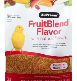 ZUPREEM BIN #26- ZUPREEM- FRUIT BLEND- PELLETED DIET- 12X8X18- EXTRA SMALL- PER LB