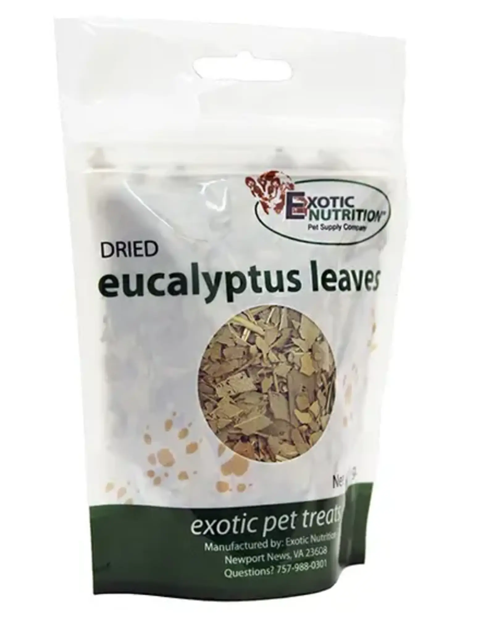 EXOTIC NUTRITION EXOTIC NUTRITION- EN948377- TREAT- 4X6X2- EUCALYPTUS LEAVES 30 GM