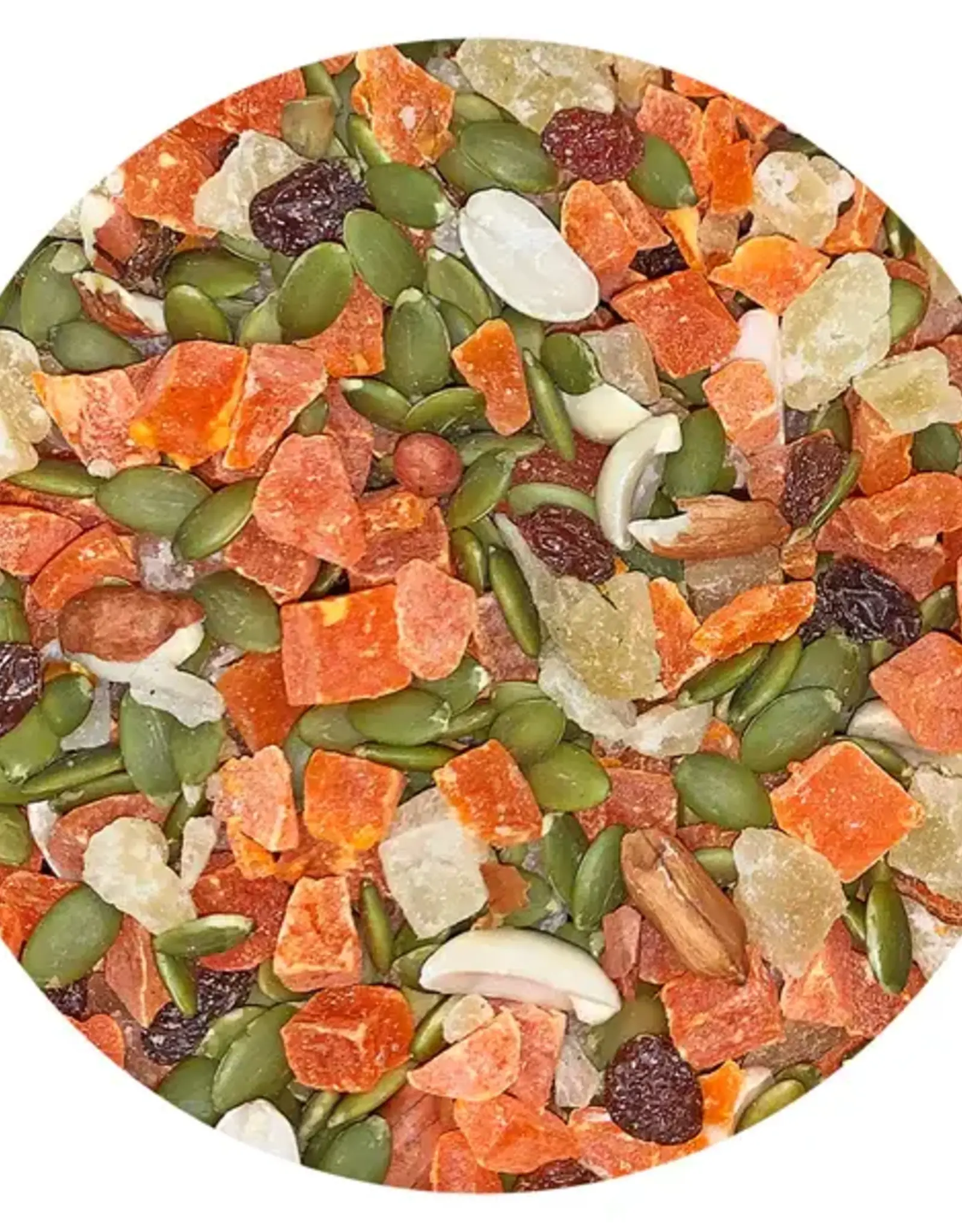 EXOTIC NUTRITION 131EN- TREAT- 2X4X6- FRUIT AND NUT MIX- 3.52 OZ