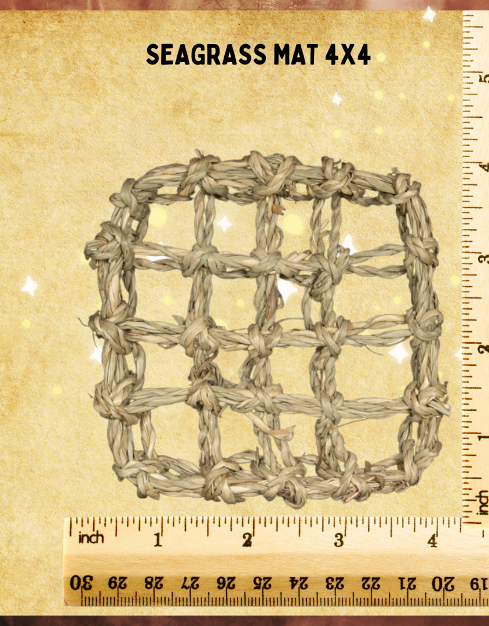 TOY MAKING- MAT- SEAGRASS- 4X4