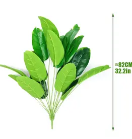 TERRARIUM PLANT- 18X18X32.2- TALL- BANANA PLANT (18 LEAVES)