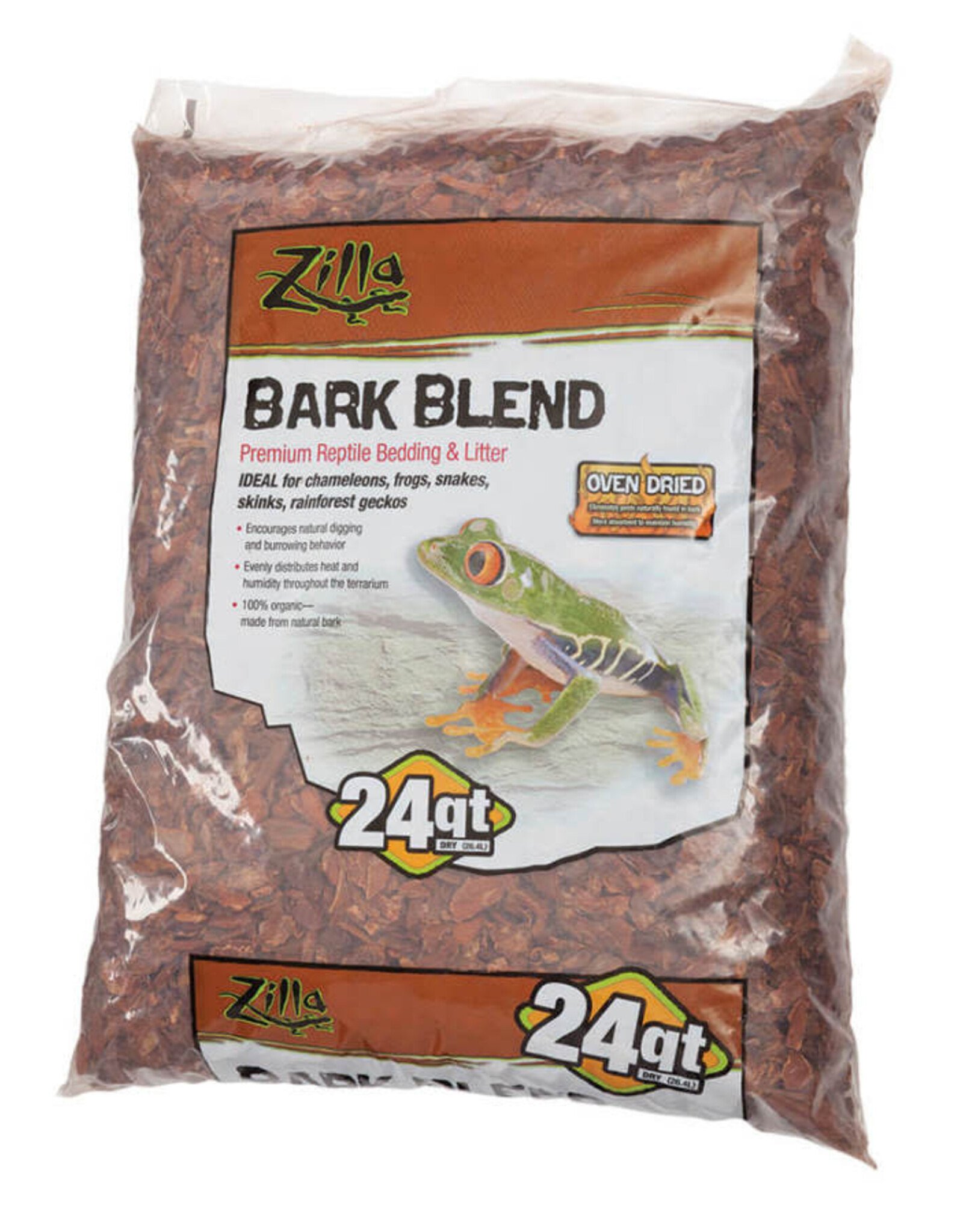 ZILLA PET PRODUCTS ZILLA- TERRARIUM- BARK BLEND- 20X15.5X5- 24 QT