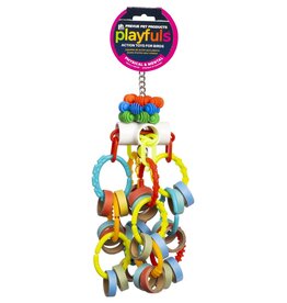PREVUE PET PRODUCTS, INC. PREVUE- 60252- PLAYFULS- 4X4X13.5- LOOPS AND RINGS