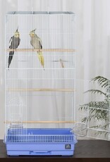 PREVUE PET PRODUCTS, INC. PREVUE- SPECONO1818H-PB- BIRD CAGE- 18X18X36- BLUE/WHITE