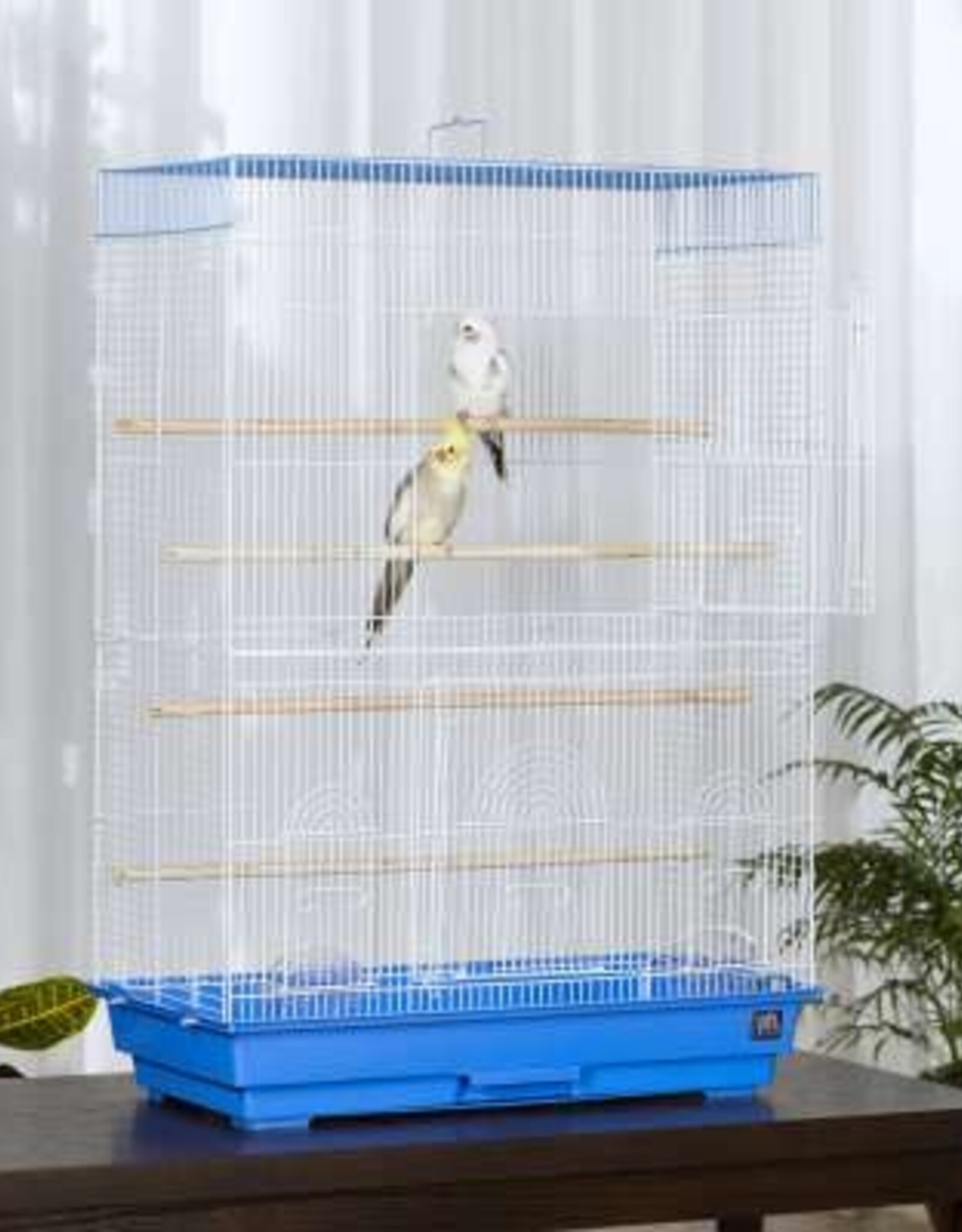 PREVUE PET PRODUCTS, INC. PREVUE- FLIGHT CAGE-26X14X36- BLUE OR TAN