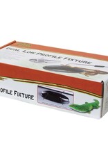 ZILLA PET PRODUCTS ZILLA- LOW PROFILE FIXTURE-10.5X5.5X2.75- DUAL