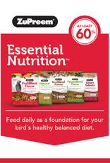 ZUPREEM ZUPREEM- FRUIT BLEND- PELLETED DIET- 5X3X8- 14 OZ- MEDIUM BIRD