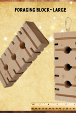 TOY MAKING- TOY BASE- WOOD- 11X3.5X1.5- FORAGING- BLOCK- LARGE