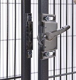 CAGE DOOR LOCK- SQUARE-  WITH HARDWARE