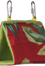 SCOOTER Z'S PET ACCESSORIES SNUGGLIE- TENT- TROPICAL- SOFT-SIDE- 6X6X10- LARGE