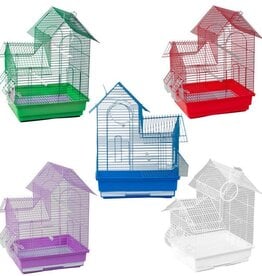 A&E CAGE CO AE1411- CAGE- 14X11- TRAVEL CAGE- HOUSE STYLE- ASSORTED COLORS