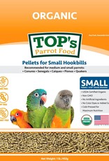 TOP'S PARROT FOOD TOP'S- OUTSTANDING BIRD PELLETS- HOOKBILL-  1 LB- SMALL