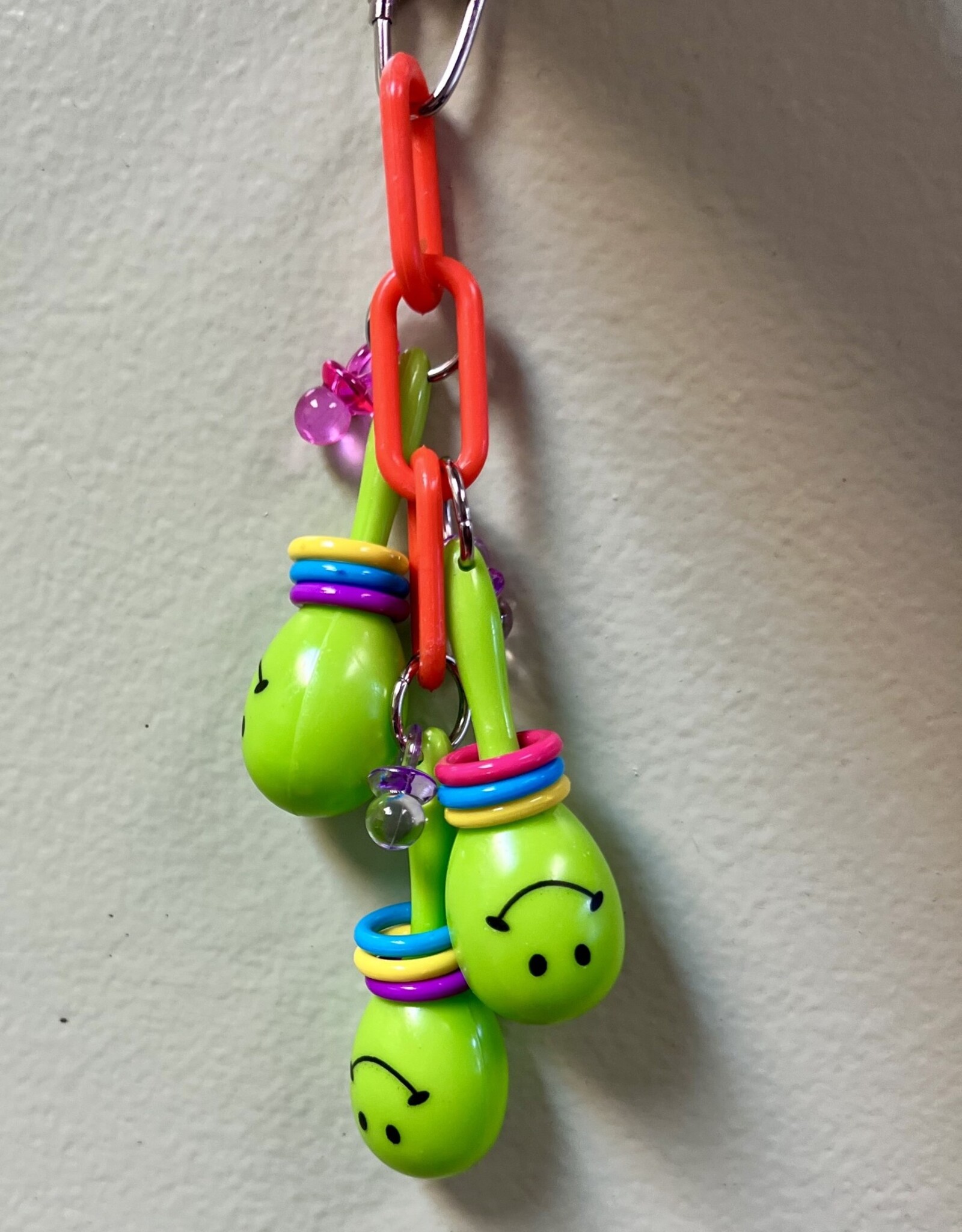 BIRD TOY- MARACAS- 3X3X6- CHICKA CHICKA BOOM BOOM!