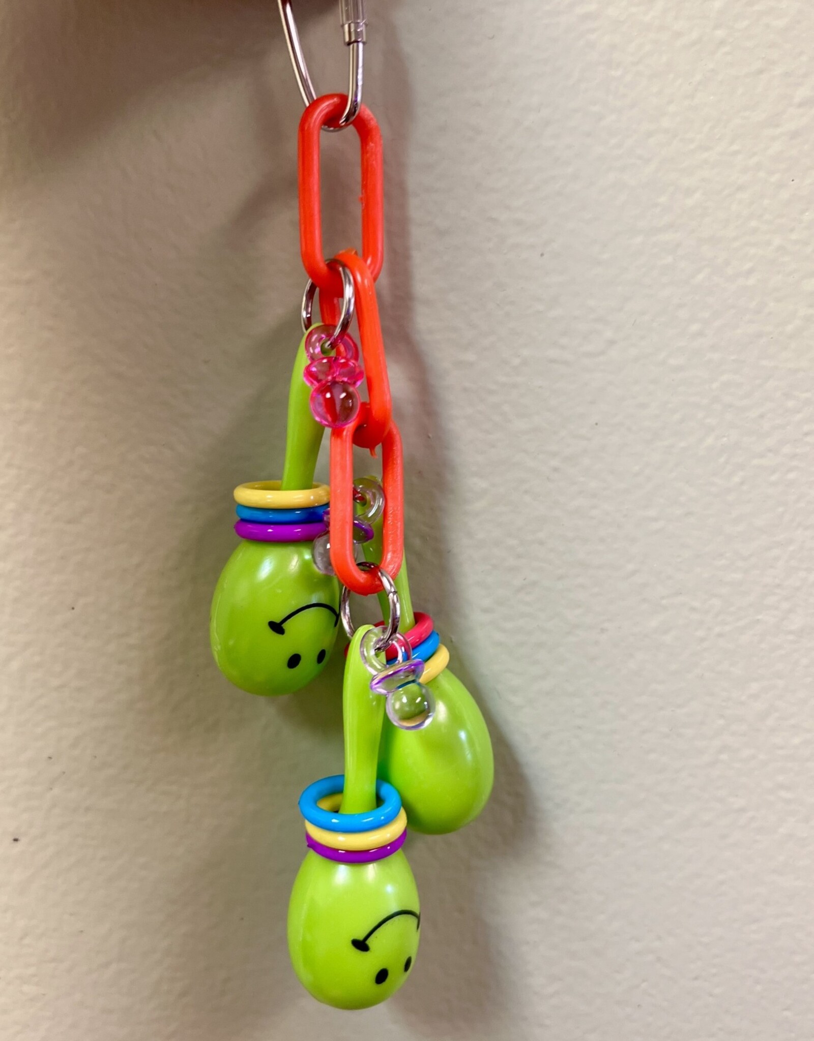 BIRD TOY- MARACAS- 3X3X6- CHICKA CHICKA BOOM BOOM!