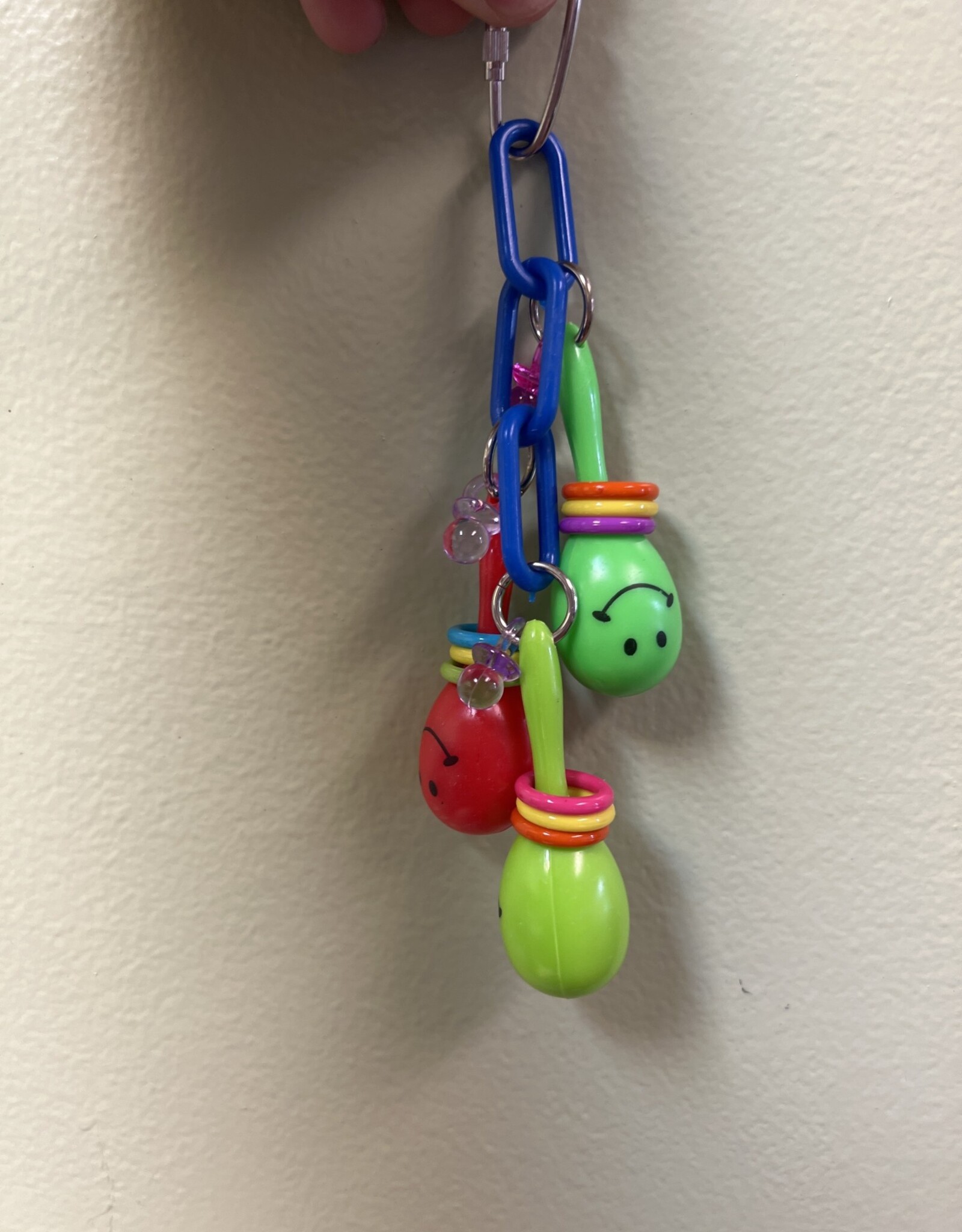 BIRD TOY- MARACAS- 3X3X6- CHICKA CHICKA BOOM BOOM!