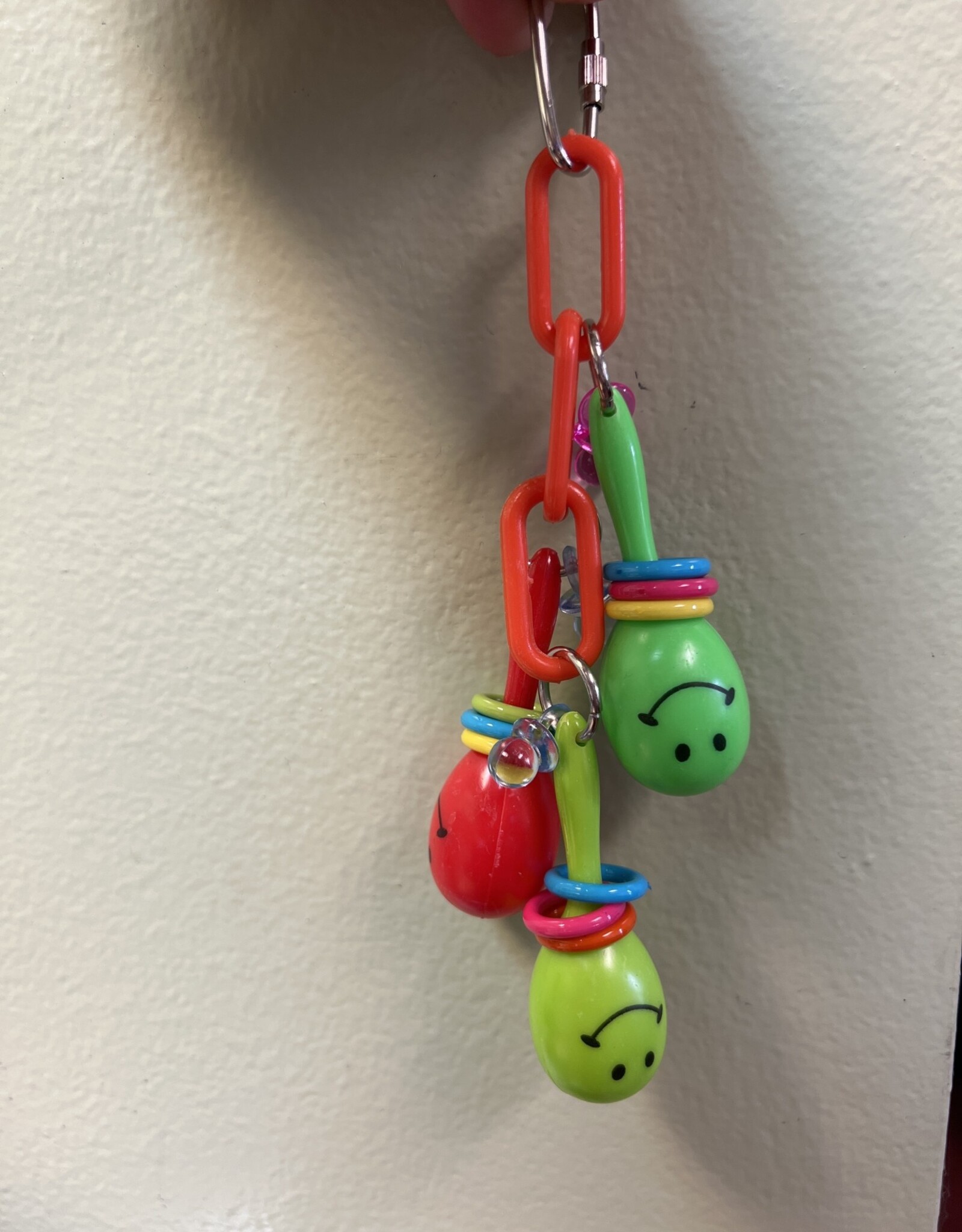 BIRD TOY- MARACAS- 3X3X6- CHICKA CHICKA BOOM BOOM!