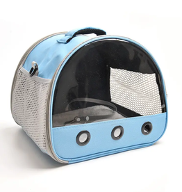 TRAVEL CARRIER- PET CARRIER- SOFT-SIDED- ROUND TOP