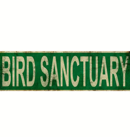 SIGN- METAL- 16X4- BIRD- ROAD SIGN- BIRD SANCTUARY