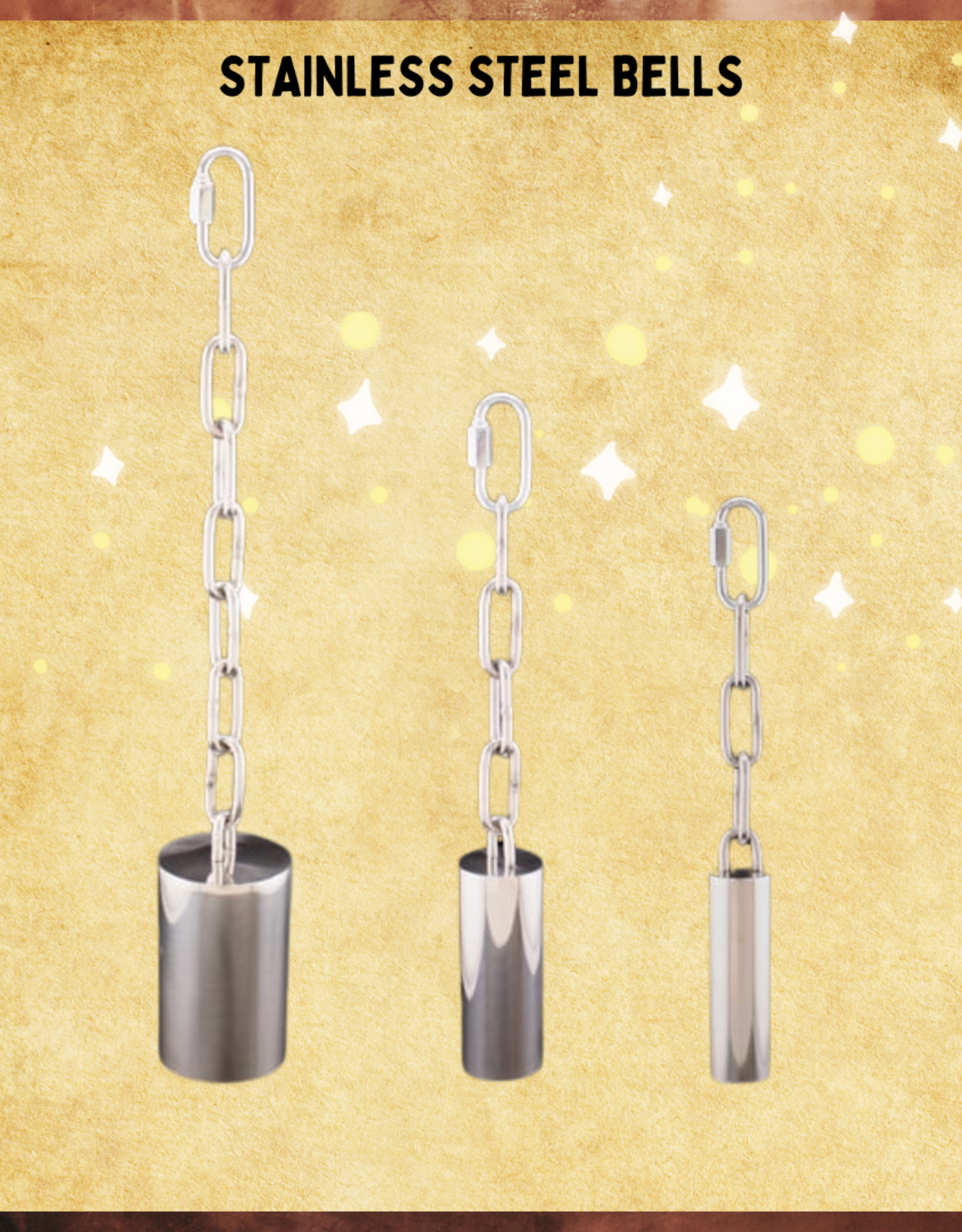 CAITEC CORPORATION STAINLESS STEEL- BELL- 9X1x1- SMALL