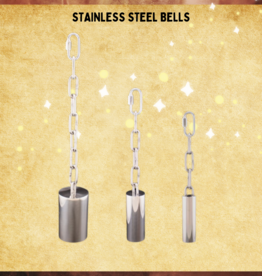 STAINLESS STEEL- BELL- 13X2X2-LARGE
