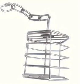 TREAT CAGE-STAINLESS- 11 X4 - SMALL