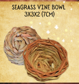 TOY MAKING- SEAGRASS AND VINE- 3X3X2- BOWL- EACH