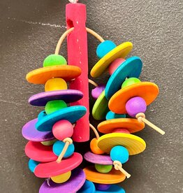 BIRD TOY- WOOD- 4X4X7- CHARO