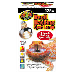 ZOO MED LABORATORIES, INC. ZOO MED- SL-125- REPTI BASKING SPOT LAMP/BULB- 125W