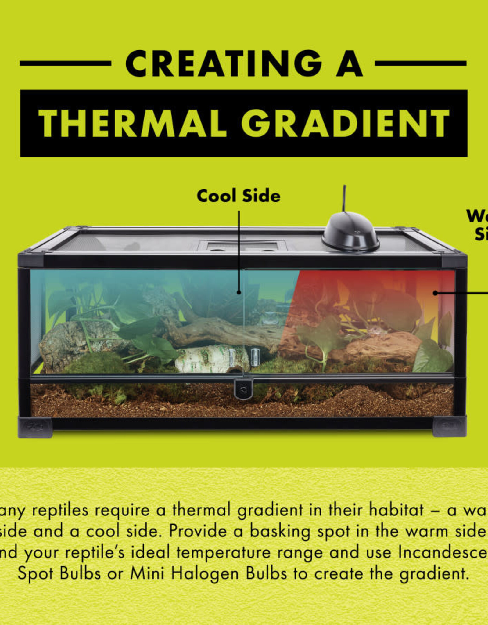 CENTRAL AQUATICS (ALL GLASS) ZILLA-  BULB- DAY WHITE- BASKING SPOT LIGHT- 150W