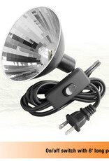 ZILLA PET PRODUCTS ZILLA- HALOGEN- LIGHT/HEAT- DOME LIGHT FIXTURE- 4.75X4.75X2.5- MINI
