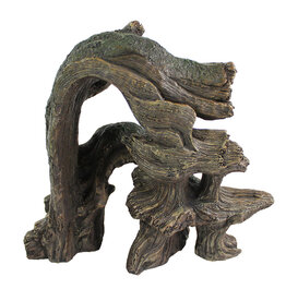 PENN PLAX PLASTICS, INC. REP205- CAVE HIDEOUT- 8X8X5- BASKING BRANCH- ARCH