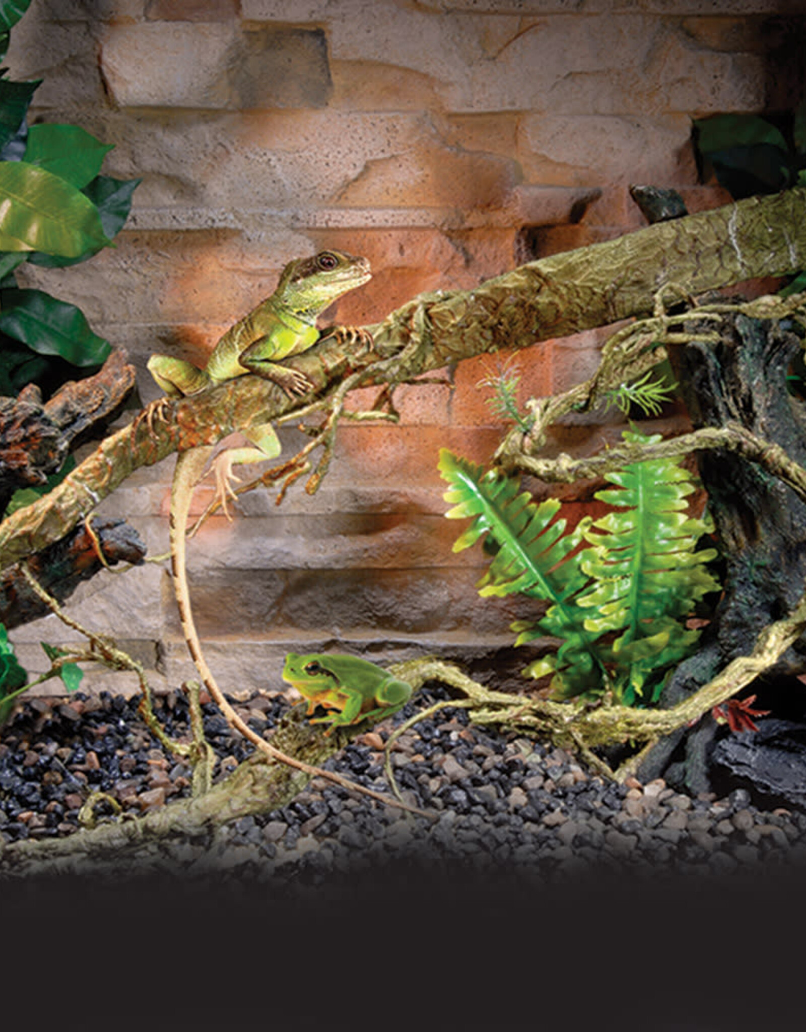 PENN PLAX PLASTICS, INC. REP401- CLIMBER VINE- GREEN- 5 FEET 3/8- DIA