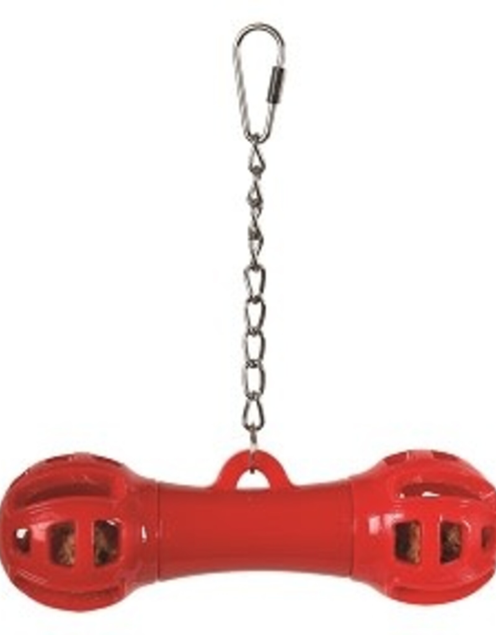 CAITEC CORPORATION CAI 01250- BIRD TOY- 8X8X3 DIA- GIGGLY DUMBELL