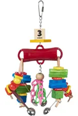 CAITEC CORPORATION CAI 01266- BIRD TOY- 8X8X3- GIGGLY NOISEMAKER