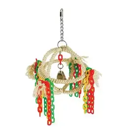 CAI00678- SWING- 9X9X12- SISAL ACTIVITY SPHERE
