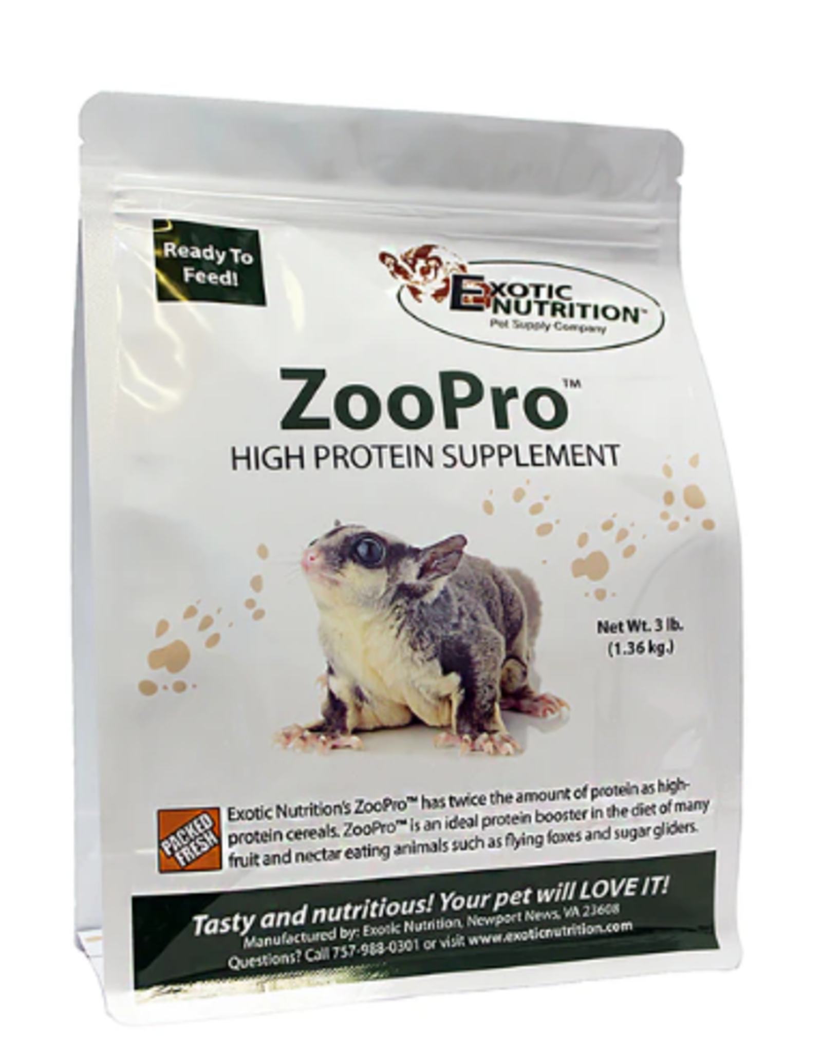 ZOOPRO- HIGH PROTIEN SUPPLEMENT- 8.8 OZ