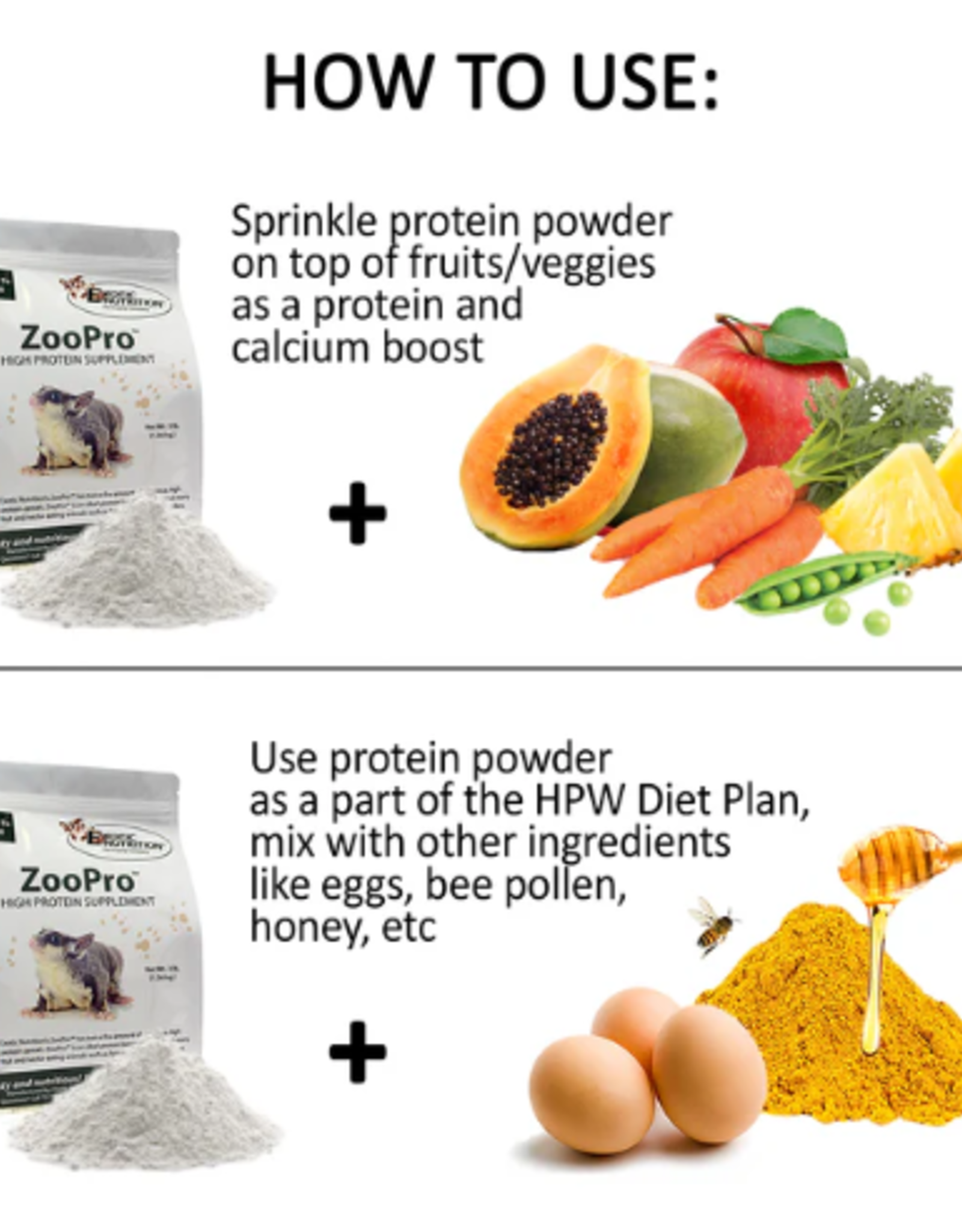 ZOOPRO- HIGH PROTIEN SUPPLEMENT- 8.8 OZ