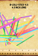 TOY MAKING- LOLLIPOP STICK- 1/8 x 1/8 x 4.5 INCH- LARGE- 16 STICKS