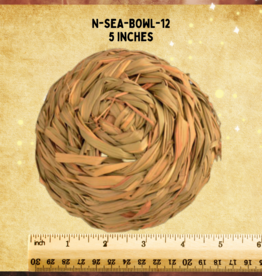 TOY MAKING- SEAGRASS AND VINE- 5x5x3- BOWL- EACH