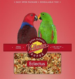 VOLKMAN SEED COMPANY INC VOLKMAN- AVIAN SCIENCE- SUPER- ECLECTUS  4 LB