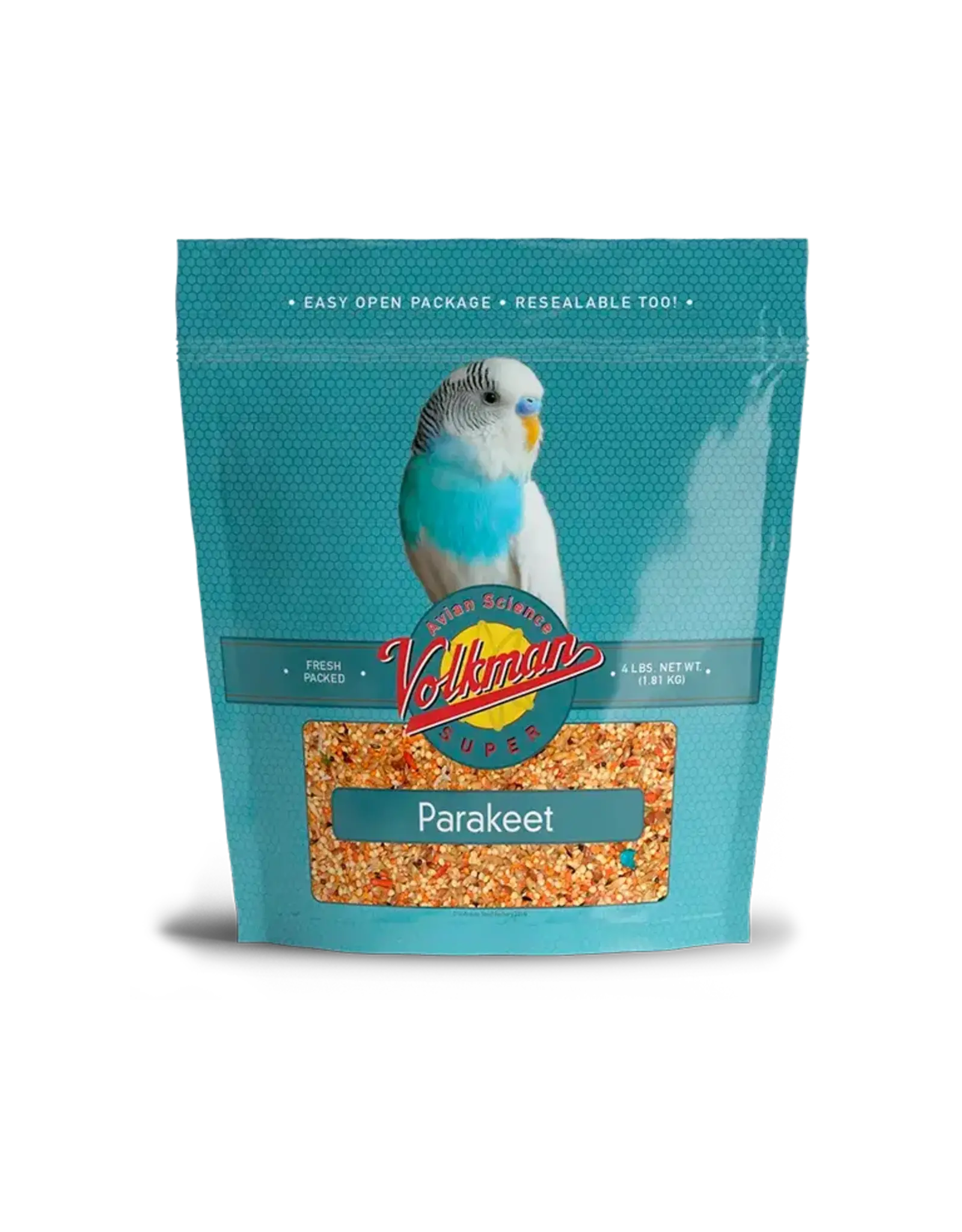 VOLKMAN SEED COMPANY INC VOLKMAN- AVIAN SCIENCE- SUPER- PARAKEET  4 LB