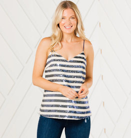 SAIL TO SABLE TANK TOP SPARKLE