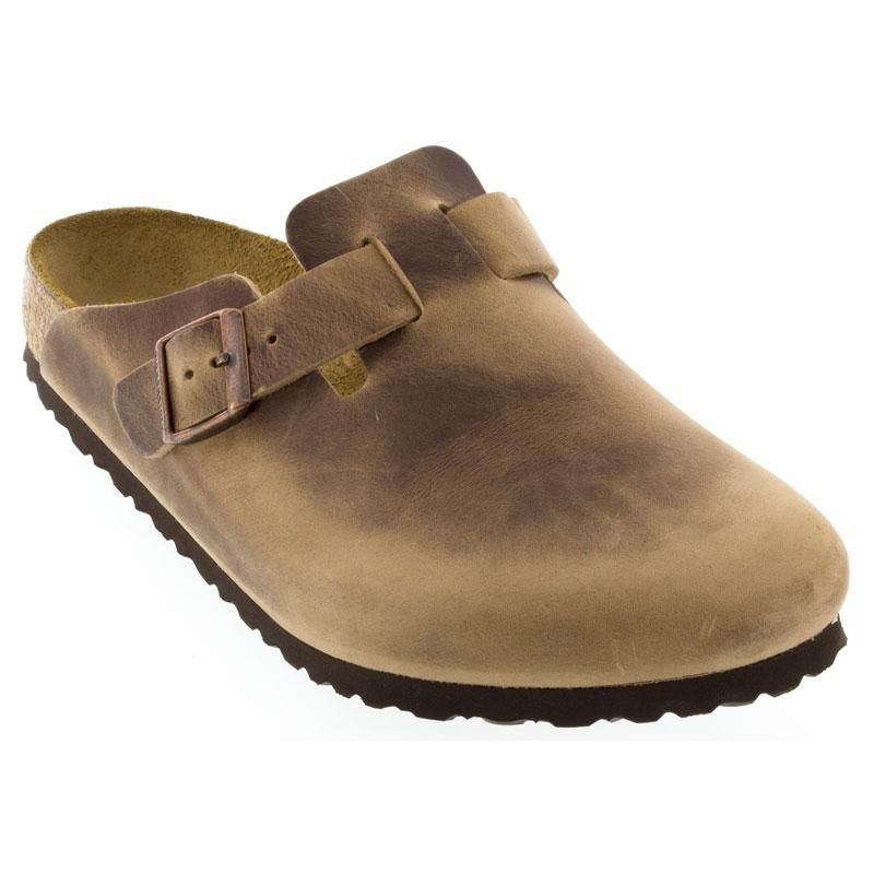 birkenstock boston clog tan